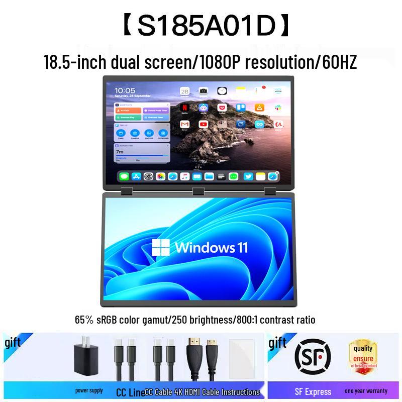 15.6" 4K Touch OLED 144Hz Portable Display for Switch