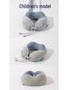 Portable U-Shaped Memory Foam Neck Pillow for Parent-Child - Foldable Travel, Airplane, Office & Nap Support