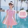 2024 Girls' One-Piece Skirt Swimsuit for Training - Available In Small, Medium, and Large