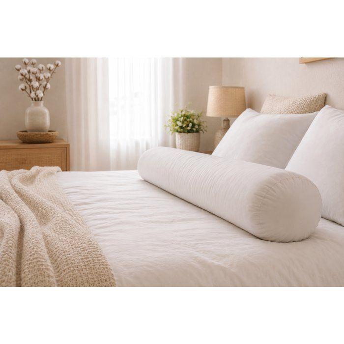 Traversin Coton - BLANREVE - 160 cm - Blanc
