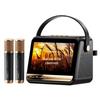 Soaiy Portable KTV Lyric Speaker with Integrated Microphone CN plug (adapter included) (CN version)