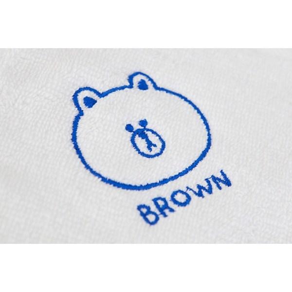 Line Friends Peace Sco Martha Hand Towel 70g Brown, Red, 3pcs