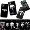for Apple iPhone 16 15 14 Plus 13 12 Mini 17 Pro Max + ProMax 16E Air 15+ Phone Cover Case Marvel The Punisher Casing