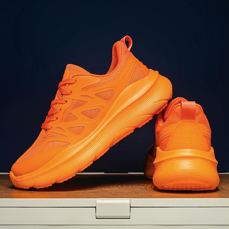 

Spring new fashionable breathable and comfortable running shoes women s shock-absorbing sports shoes men s couples casual shoes trendy shoes 36