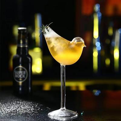 Kreativní koktejlová sklenice ve tvaru ryby, skleněný pohár ve tvaru trnu, bar, KTV, noční klub, párty, pití, chobotnice, pták, pohár na víno a šťávu