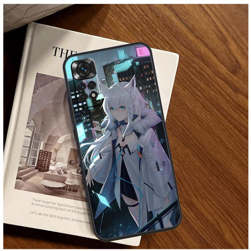 Shirakami Fubuki Hololive Case For Xiaomi Redmi Note 13 11 10 9 8 12 Pro Plus 12S 11S 10S 9S 10A 9C 10C 12C 13C Funda