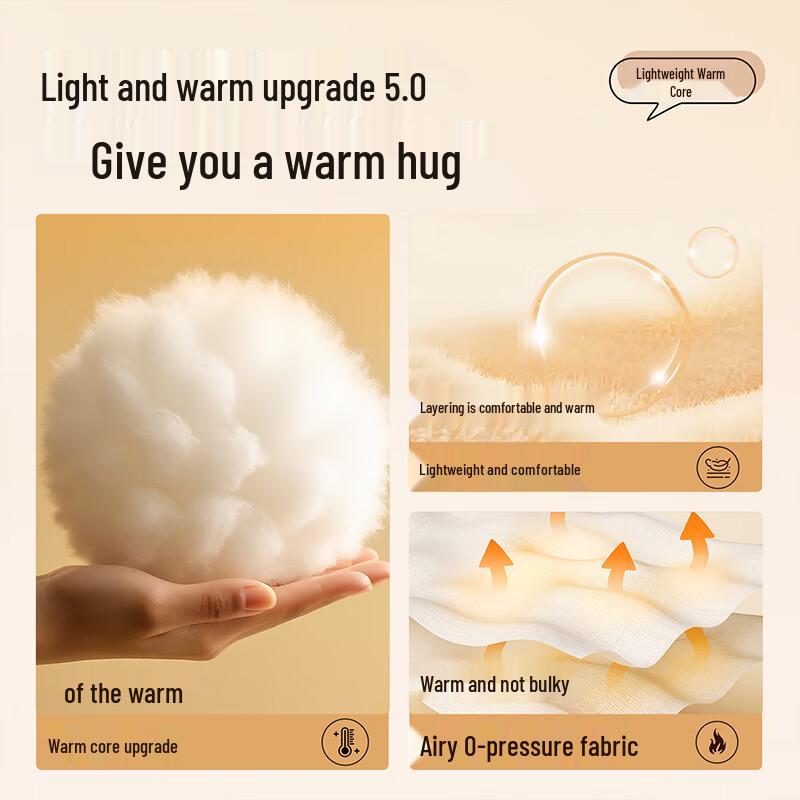 MINISO Unisex Padded Stand Collar Vest