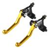 For Suzuki DR RM 125 DR DS PE RM TM TS 50 60 75 80 90 100 175 185 200 250 370 400 465 500 CNC Shorty Drum Brake Clutch Lever Kit