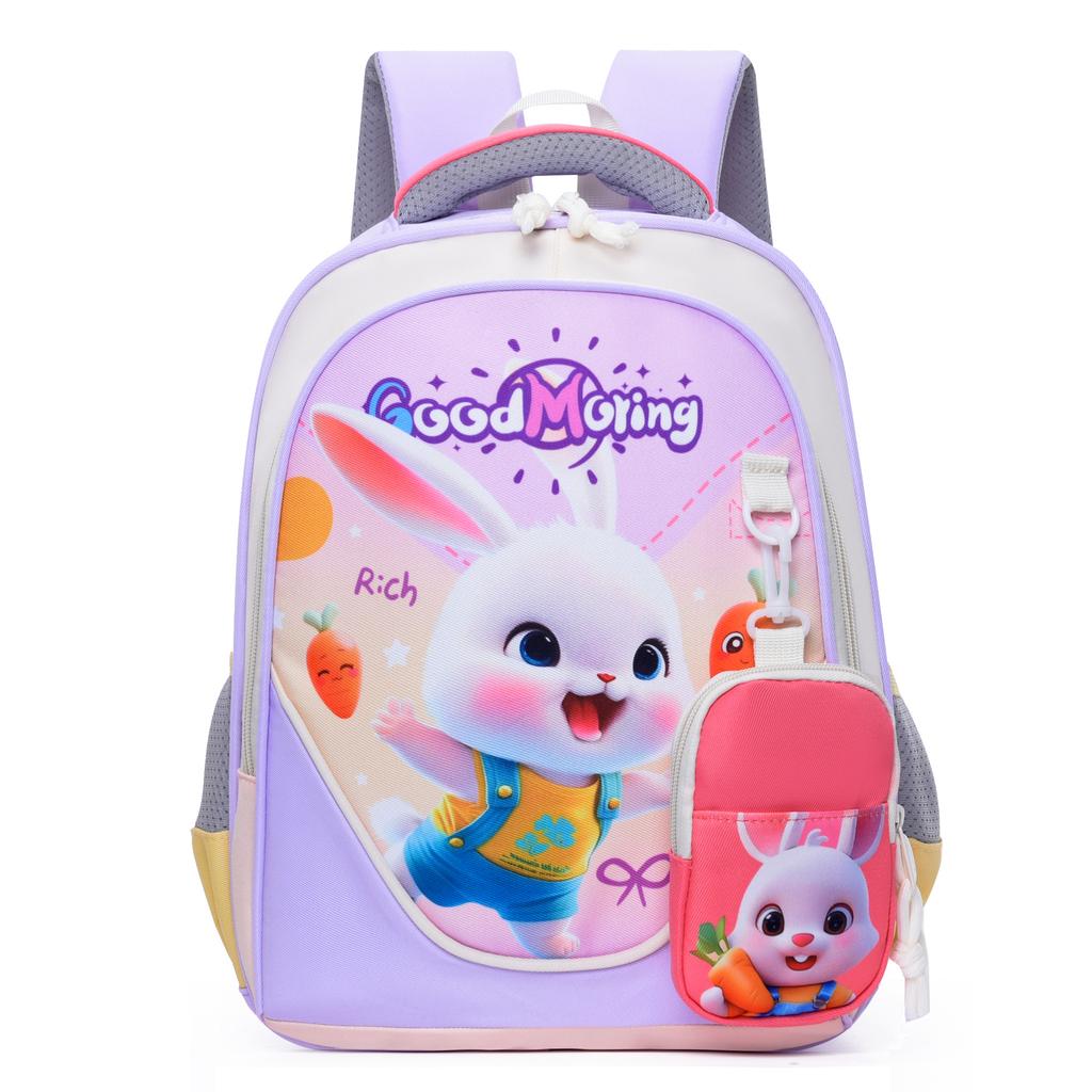School bag love cartoon kapibara capybara children's backpack male and female first grade