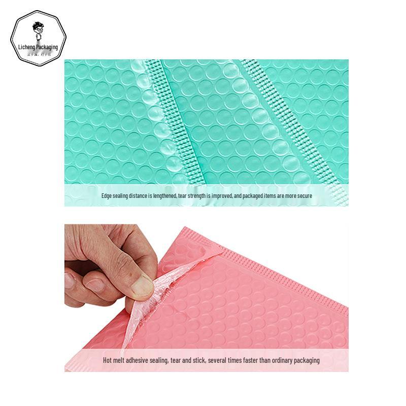 Strapazierfähige farbige co-extrudierte Luftpolstertasche Kleidungsumschlagverpackung