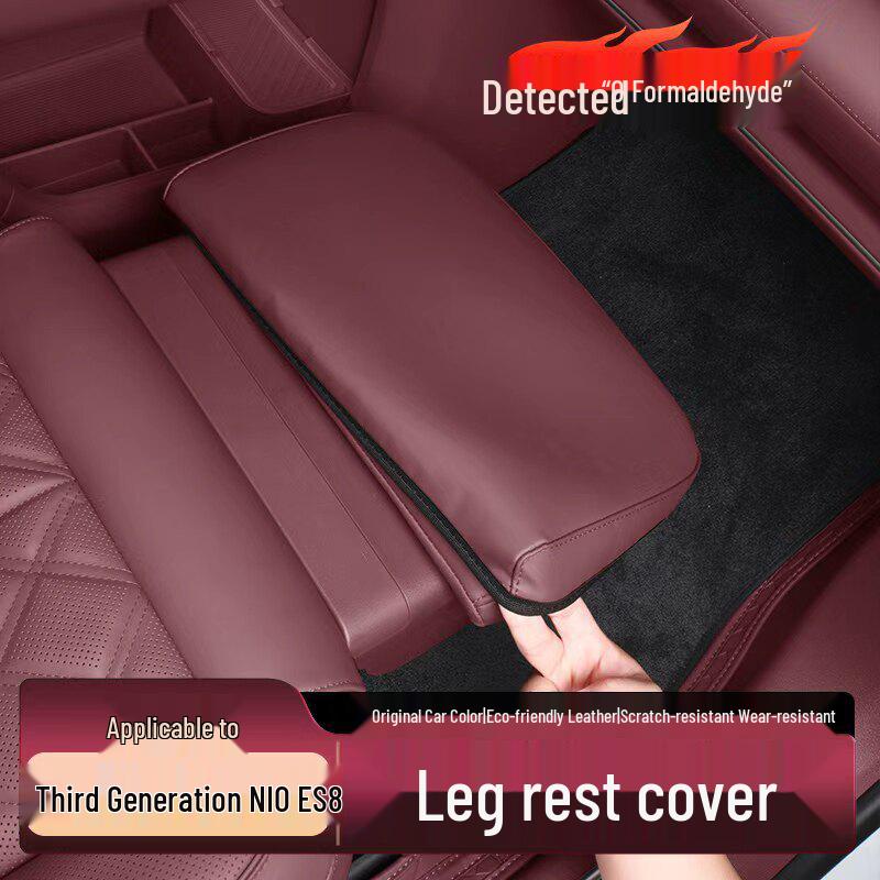 NIO ES8 Front Passenger Kick Protection Mat - Zero Gravity Rear Seat Leg Rest Cover for 26 Models