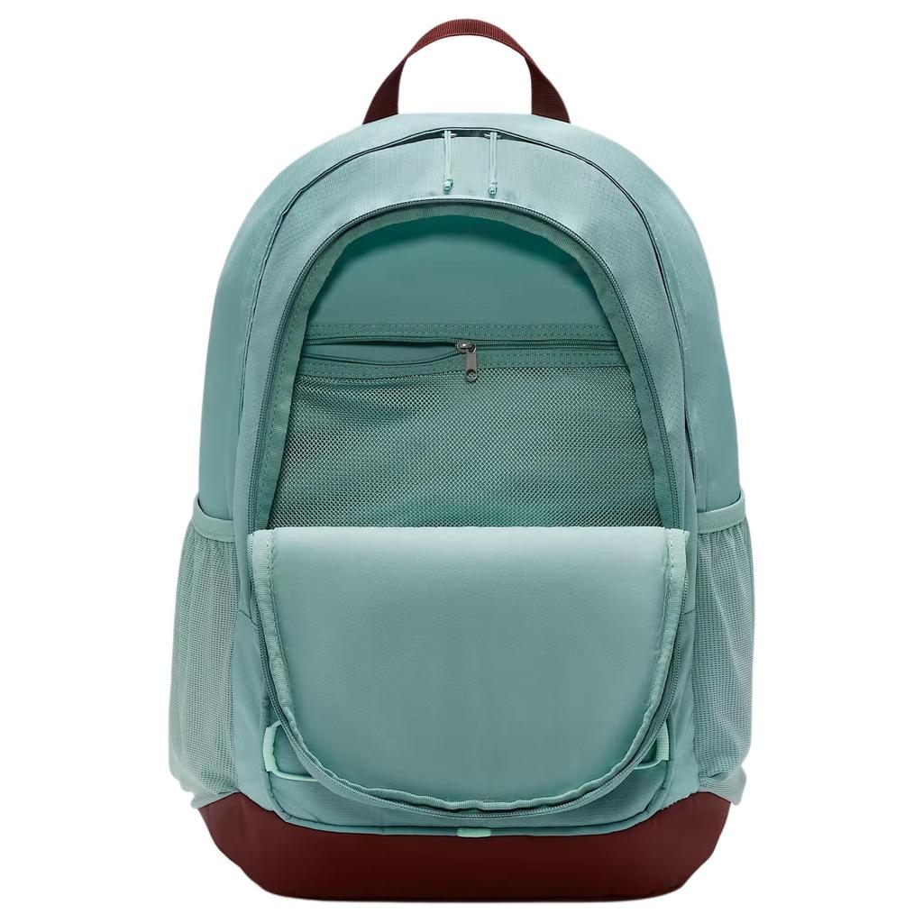 Nike Hayward 22L Fashion Commuter Letter Print Fabric Backpack Unisex Backpack Cannon-Gray Foam-Green Red-Brown HJ8200-017