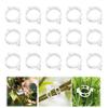 50/100/150Pcs Plant Support Clips Reusable Plastic Trellis Clips Garden Clips for Grape Vine Tomato Vine Vegetables Plants