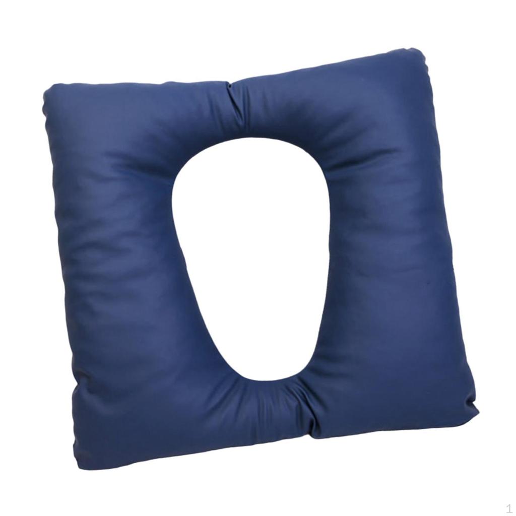 Kommodensitzkissen für Stuhl Weiche faltbare Toilettenabdeckung mit Perlwattefüllung Geeignet