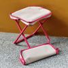 Outdoor Folding Stool with Carry Bag Portable Lightweight Heavy Duty Camping Backpacking Beach Picnic Fishing Collapsible Chair Seat