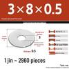 Galvanized Extra Large Thickened Metal Flat Washer (M6-M16)