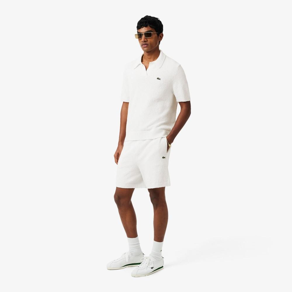 [Lacoste] Men s Relaxed Fit Organic Cotton Shorts GH0799-56G70V 3