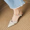 Fashion Fashion Hollow Out Women Pumps Genuine Leather Simple Ladies Shoes Summer Solid Color Casual Shoes Big Size 34-42 Women Sandals