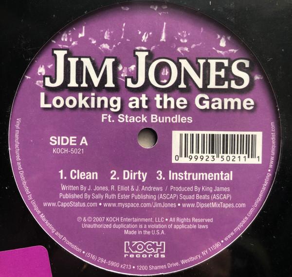 

12inch Record JIM JONES - Looking At The Game KOCH5021 Koch Records 2007 US Rap & Hip-Hop/R&B Used