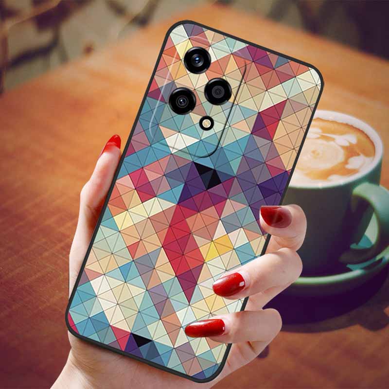For Honor 200 Lite Case Soft Silicone Fashion Marble TPU Phone Cases for Honor200 Lite 200Lite Cover Capa 6.7'' Shockproof Shell