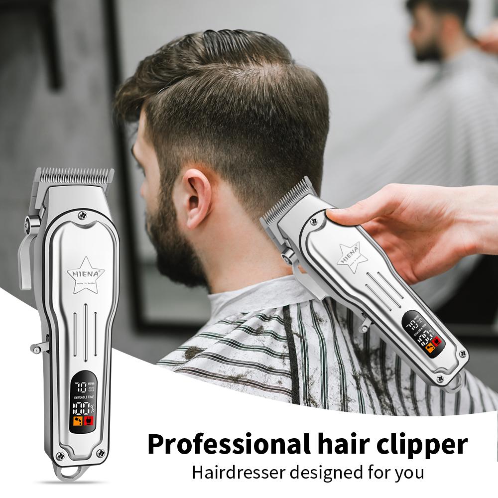 HIENA Men's Electric Hair Trimmer Machine Electric Rechargeable Best Professional Hair Cutting Machine for Men