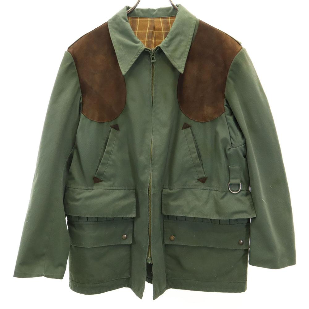 

CARNIER 70-е годы Сделано во Франции Винтажная куртка Euro Work для охоты 46 хаки Мужская Б/У