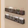 Metal Picture Book Sorting Rack Ultra Narrow Art Bookshelf Picture Book Organizer  Behind The Door