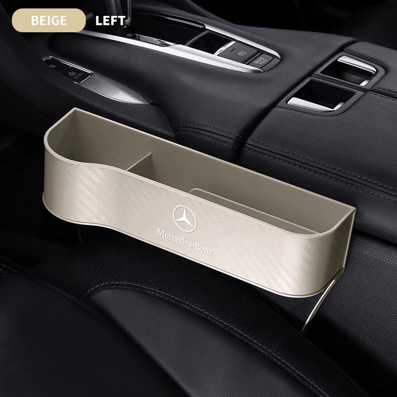Car Seat Organizer Crevice Storage Box For Mercedes Benz C180 C200 C260 C300 W108 W124 W126 W140 W168 W169 W176 Accessories