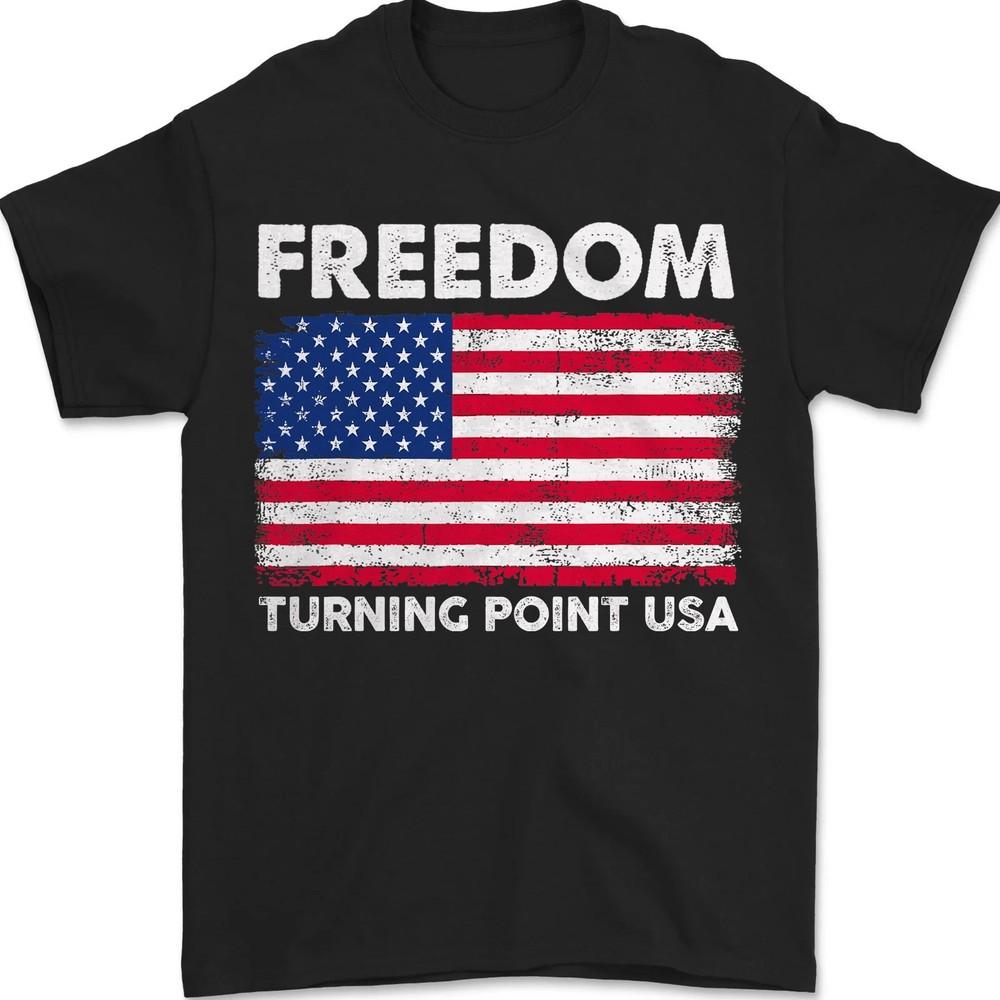 

Charlie Kirk Shirt, This is The Turning Point Motivational Unisex T-Shirt 3XL