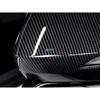 Car Styling Side Rear View Mirror Cap Reverse Mirror Cover Reflective Mirror Shell Sticker Exterior For Kia Sportage NQ5  +