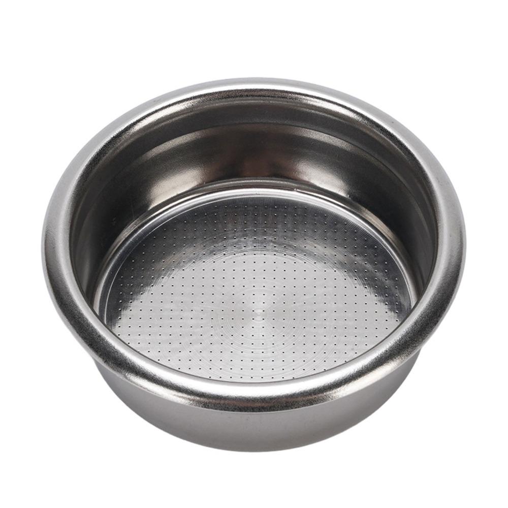 Non Pressurized Coffee Filter Basket 304 Stainless Steel Single Layer Filter Basket Coffee Shop