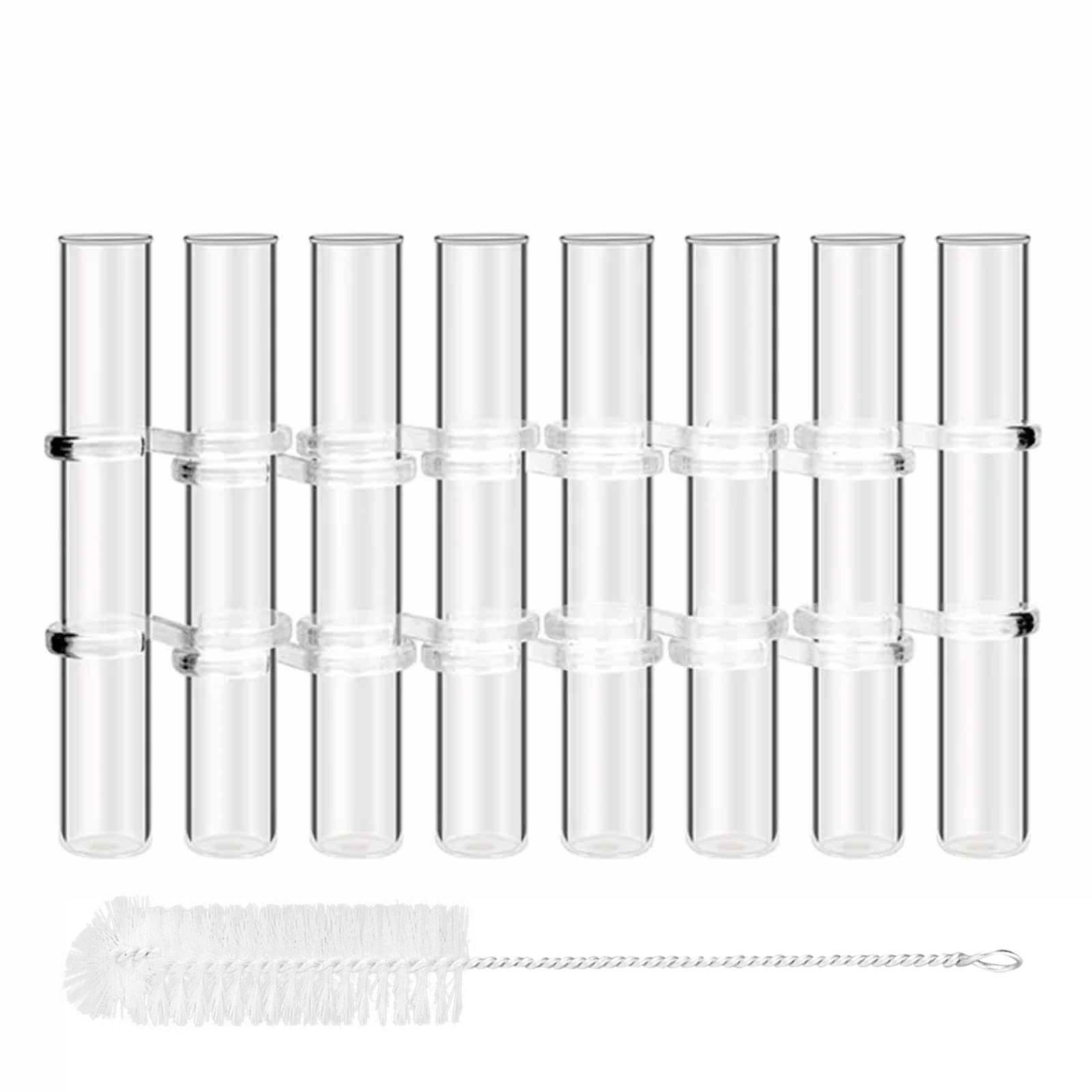 

Hinged Flower Vase, Hydroponic Test Tube Vase, Flower Arranging Container, Plant Display Holder Set, Table Centerpieces Vase With Brush And S Hooks L