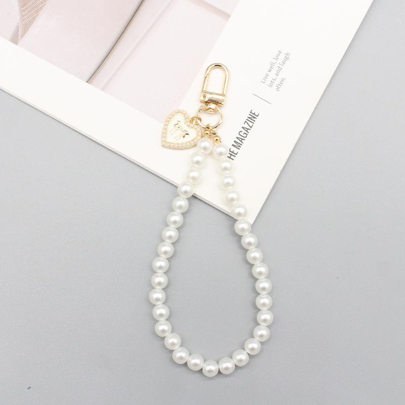 Wszechstronny Łańcuszek do Telefonu i Breloczek z Wisiorkiem w Kształcie Serca do Torebek i Akcesoriów