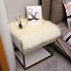 45*45cm Faux Fur Carpets Soft Shaggy Fur Rugs Sofa Pillow Cushion Seat Cushion Pad