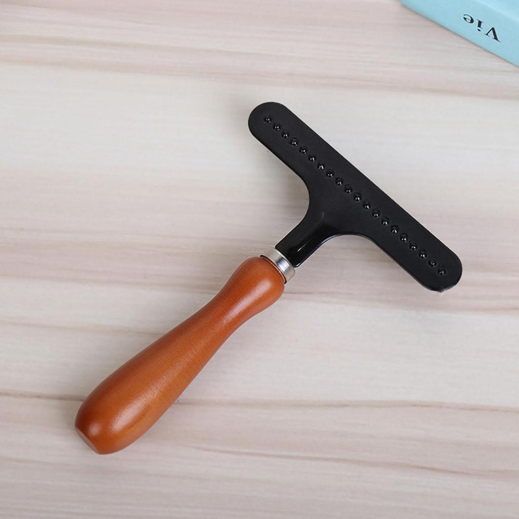 Rastrello per Tappeti Riutilizzabile Rastrello Portatile Con Manico in Legno Rimuovi Peli di Cane Per Pulire Divano Mobili Tappeto Interno Auto Auto