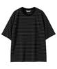 BRENSON Oversized 1:1 Striped Short Sleeve Tee ( 5 Colors )
