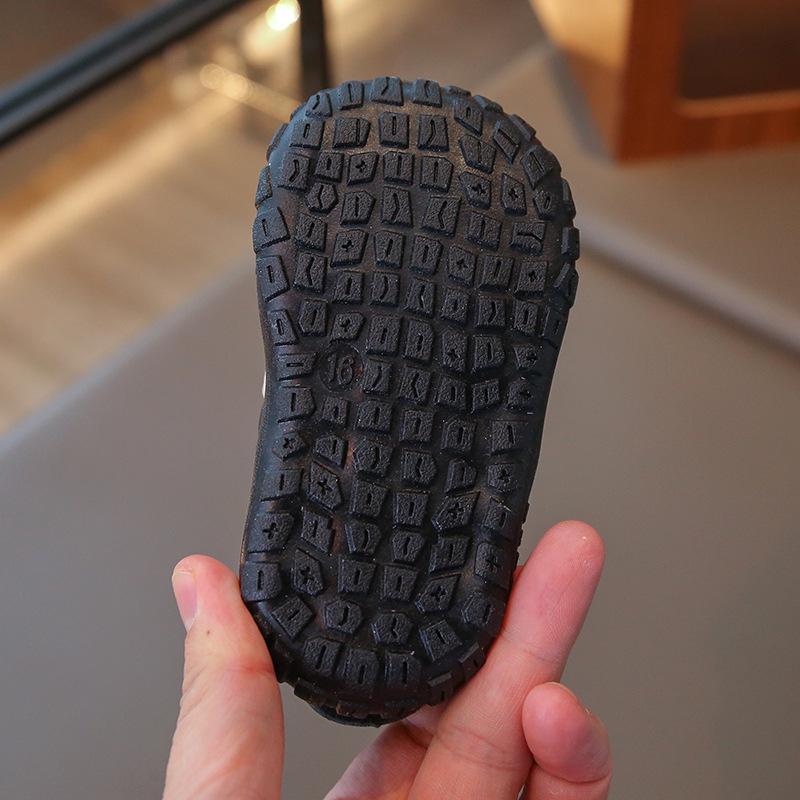 New Soft-Soled Sports Shoes for Boys and Girls - Toddler & Infant Fleece-Lined, Anti-Slip, Anti-Kick Cotton Shoes