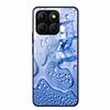 Glass Back Cover For Honor X8c Case X 8 c Soft Bumper Hard Tempered Glass Case For Honor X8c 4G Case HonorX8c X8 c X 8c 6.7" Bag