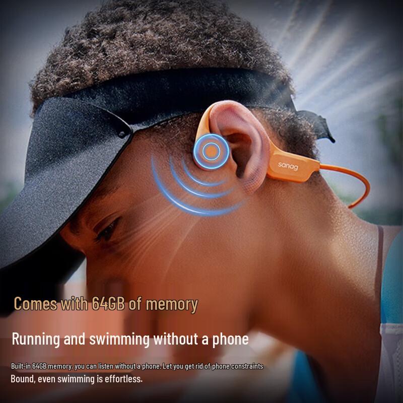 

SANAG B60S Pro Bone Conduction Swimming Headphones