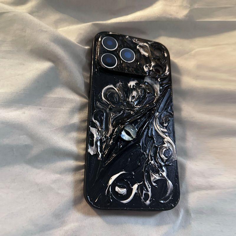 

Elf grandma gray eye for apple 17pro mobile phone case iPhone new 15Pro new all-inclusive personality 17