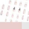 Pearl Love Nail Art Nail Pieces European and American Cross Nail Pieces False Nails French Nail Patches