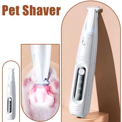 Upgraded Pet Micro Precision , Multi-Function Pet Hair With LED Light, Low Noise Rechargeable Pet For Pet , Ears, Butt 5ML