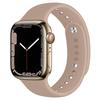 Compatible Silicone Watch Strap for Apple Watch S11 - All Series, Universal Double-Section Snap Button.