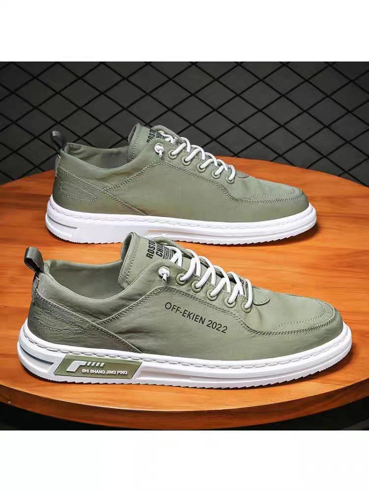 Herren Low-Top Atmungsaktive Canvas Skate Schuhe - Herbstkollektion 2023