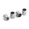 4Pcs Car Wheel Tires Bolt-in Valve Caps Badge Car Accessories For Nismo Nissans Tiida Teana Skyline Juke X-trail Almera Qashqai Goods
