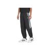 Adidas Originals Tracksuit Series Motorcore Bottoms Retro Sports Motorcycle Style Side Stripe Cuffed Loose Knit Pants Men Bottoms Black White JL8414