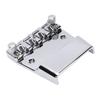 Metal Bass Guitar Bridge Silver Hardtail Saddle Bridge Premium Bass Bridge  For Guitar Repair