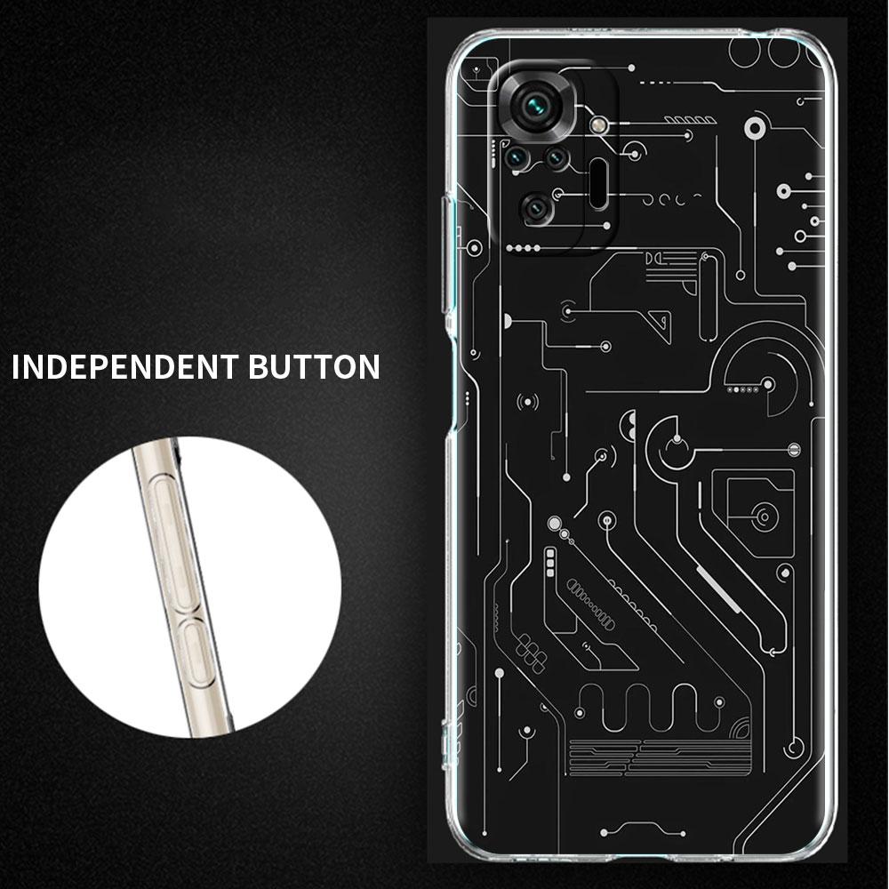 Vintage Kassettenband Retro Stil Hülle Für Xiaomi Redmi Note 11 Pro 10 9 9S 8 8T 7 9A 9C 9T 10 10C K40 Transparent Weiche Handyhülle