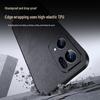 SHANGSU Light Luxury Nubuck Leather Anti-Drop Full Coverage Phone Case for OPPO Reno7/Reno7 Pro