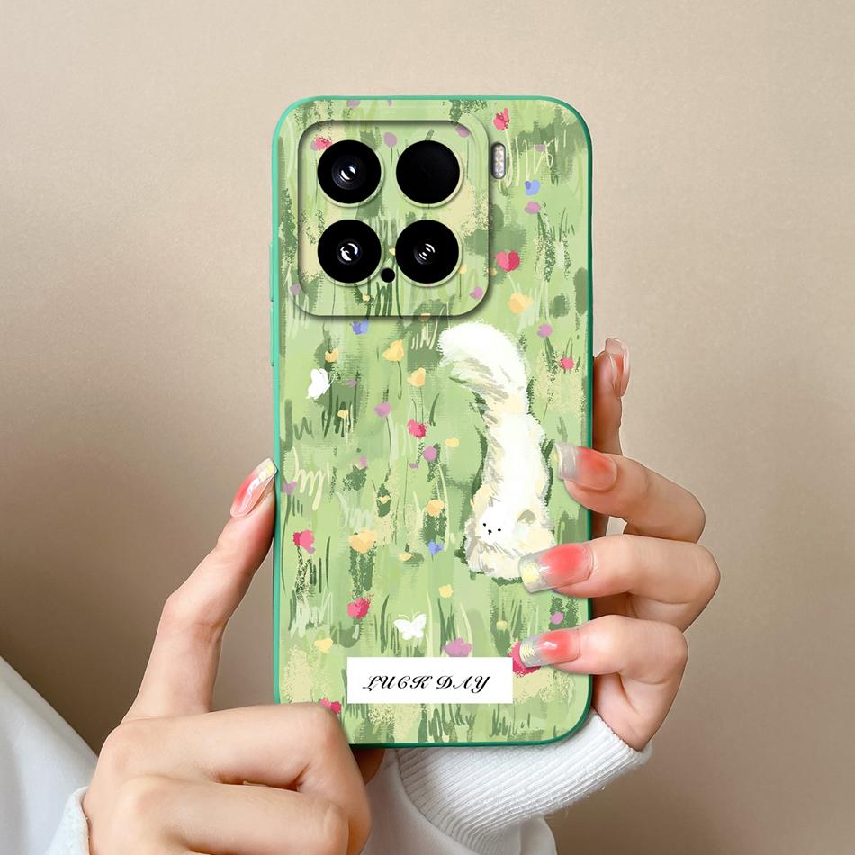 For Xiaomi 15 Pro Case For Xiaomi 14 Pro Phone Cases Various Style Soft Liquid Silicone Mi15 Mi14 Back Cover Anti Drop Bumper